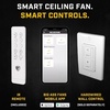 image:imageBig Ass Fans Haiku L 52 Smart Ceiling Fan with LED Light WhisperQuiet Indoor Ceiling Fan WiFi App Control Alexa amp Google Compatible BlackWhite