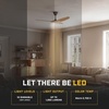 image:imageBig Ass Fans Haiku L 52 Smart Ceiling Fan with LED Light WhisperQuiet Indoor Ceiling Fan WiFi App Control Alexa amp Google Compatible BlackWhite