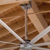 image:imageBig Ass Fans Solid Beam L Bracket Escutcheon Combo Mounting Kit for Commercial Ceiling Fans Essence and eSeries Indoor or Outdoor Installation Instructions Included