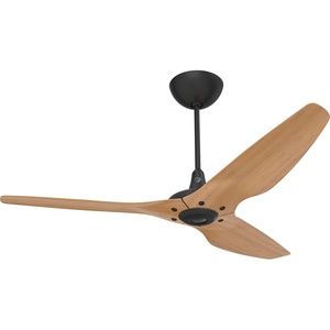 image:imageBig Ass Fans Haiku 60 Diameter Smart Indoor Ceiling Fan Universal Mount  12 Downrod included Natural BambooBlack HardwareCaramel Bamboo  Black Hardware