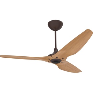 image:imageBig Ass Fans Haiku 60 Diameter Smart Indoor Ceiling Fan Universal Mount  12 Downrod included Natural BambooBlack HardwareCaramel Bamboo  Bronze Hardware