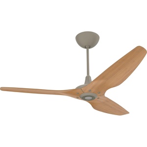 image:imageBig Ass Fans Haiku 60 Diameter Smart Indoor Ceiling Fan Universal Mount  12 Downrod included Natural BambooBlack HardwareCaramel Bamboo  Satin Nickel Hardware