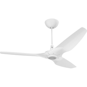 image:imageBig Ass Fans Haiku 60 Diameter Smart Indoor Ceiling Fan Universal Mount  12 Downrod included Natural BambooBlack HardwareWhite